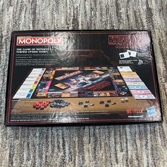 Stranger Things Monopoly board game - Picture 2 of 6